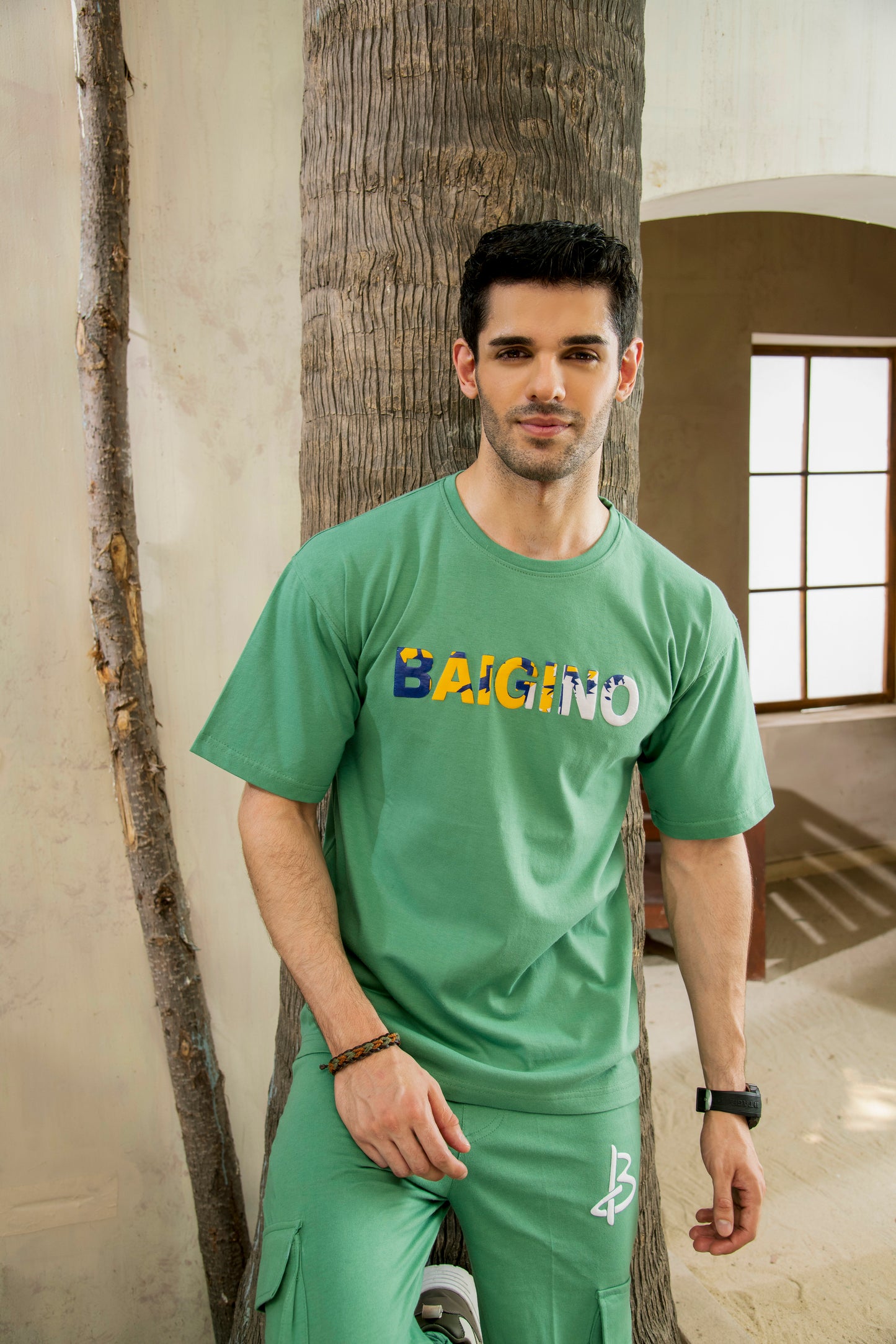 Deep Grass Green, 100% Cotton Co-ord Set