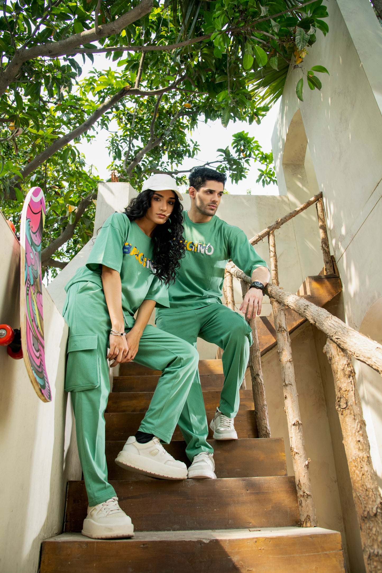 Deep Grass Green, 100% Cotton Co-ord Set