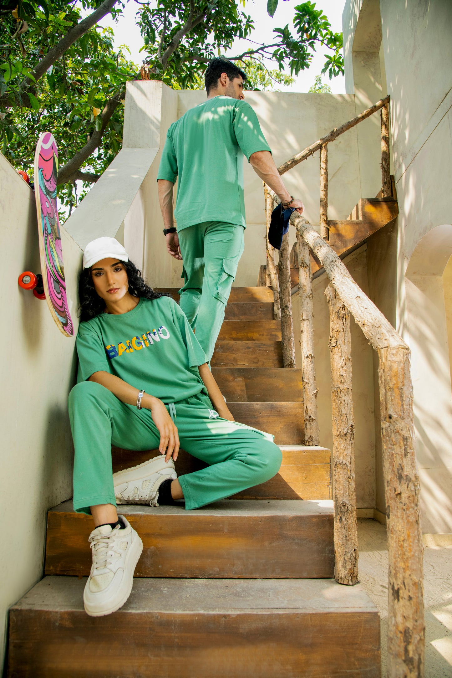 Deep Grass Green, Pure Cotton Co-ord Set