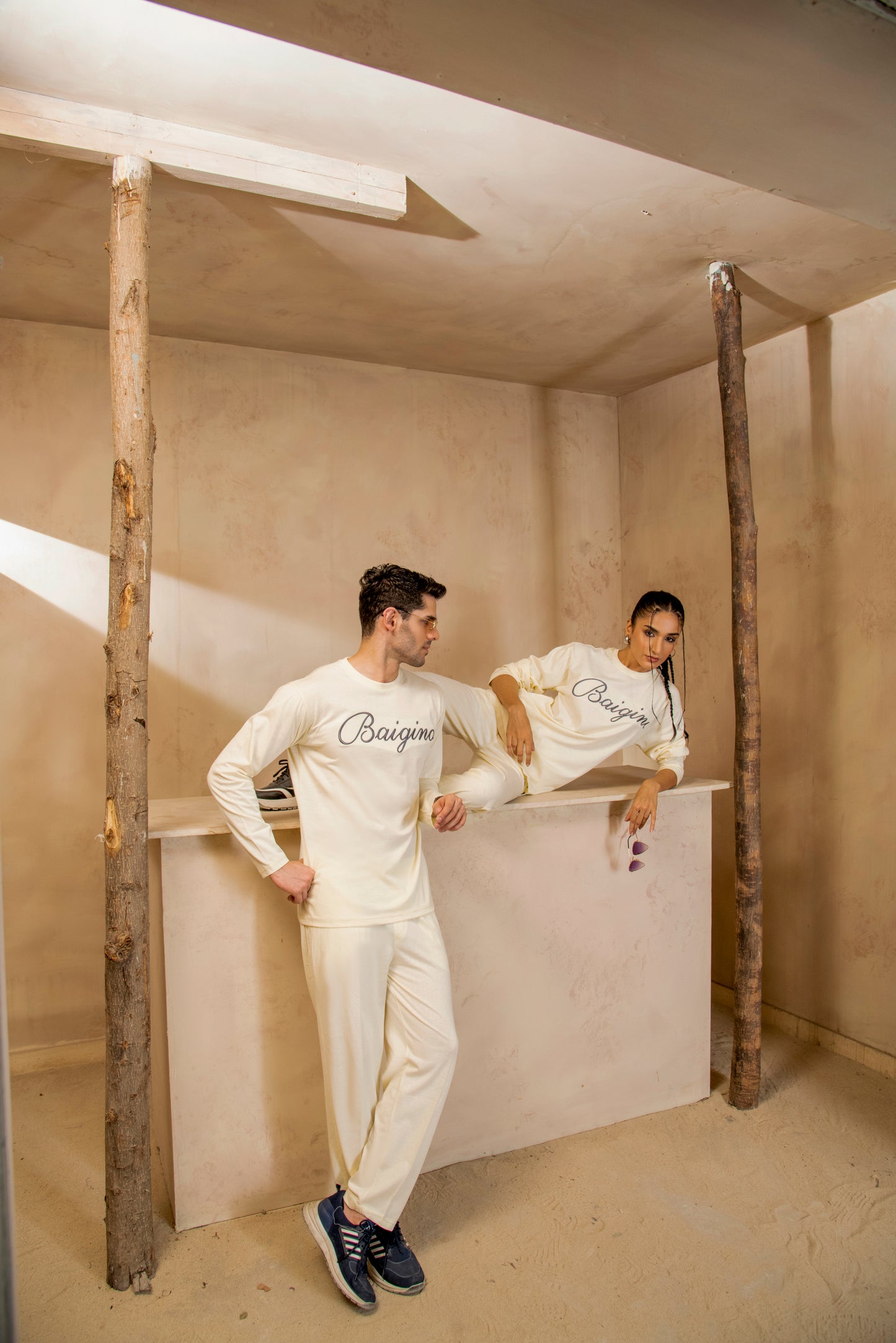 Sweet Corn, Pure Cotton Full Sleeves Co-ord Set