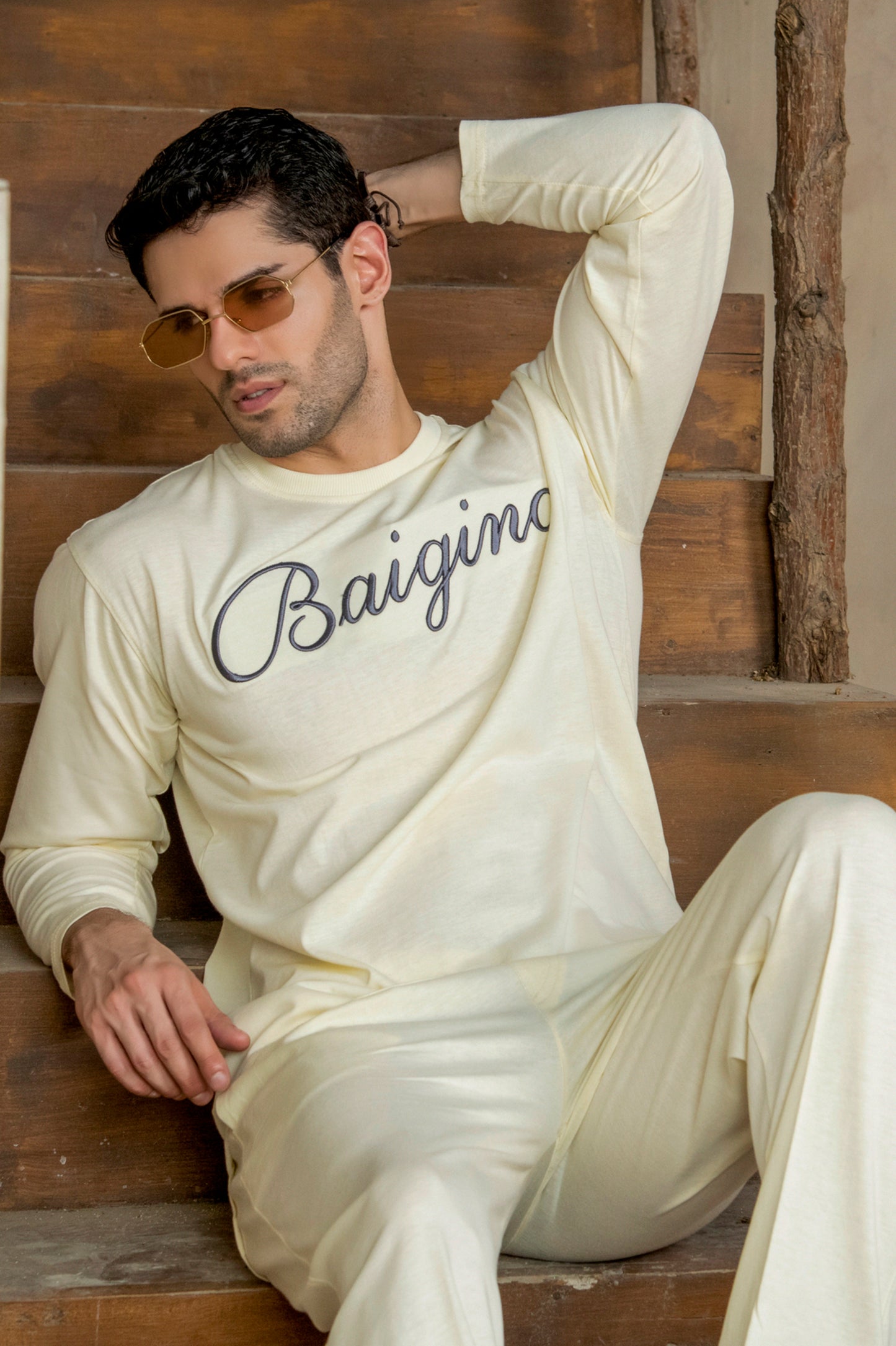 Sweet Corn, 100% Cotton Full Sleeves Co-ord Set