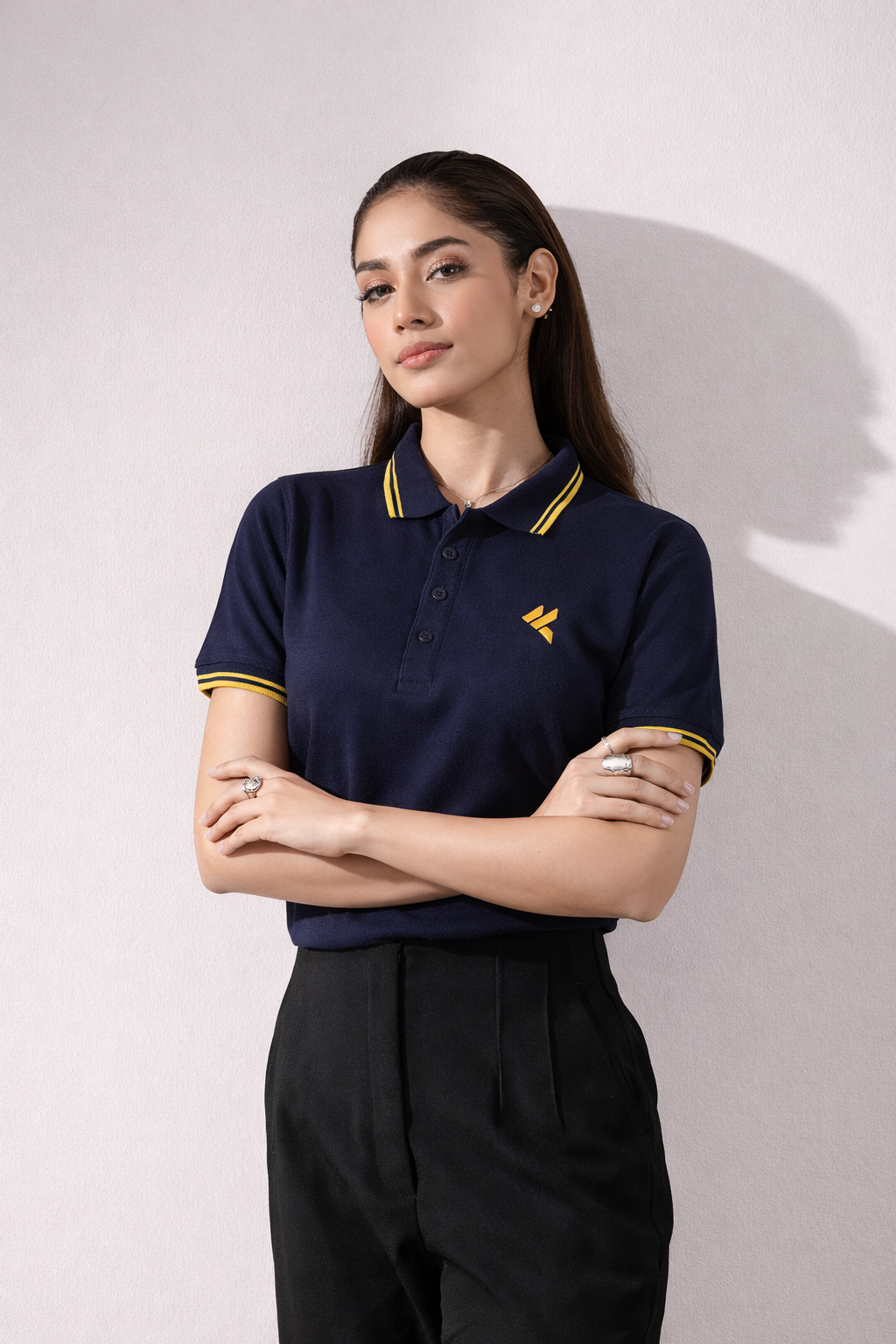 KF Navy Blue Polo Shirt - F