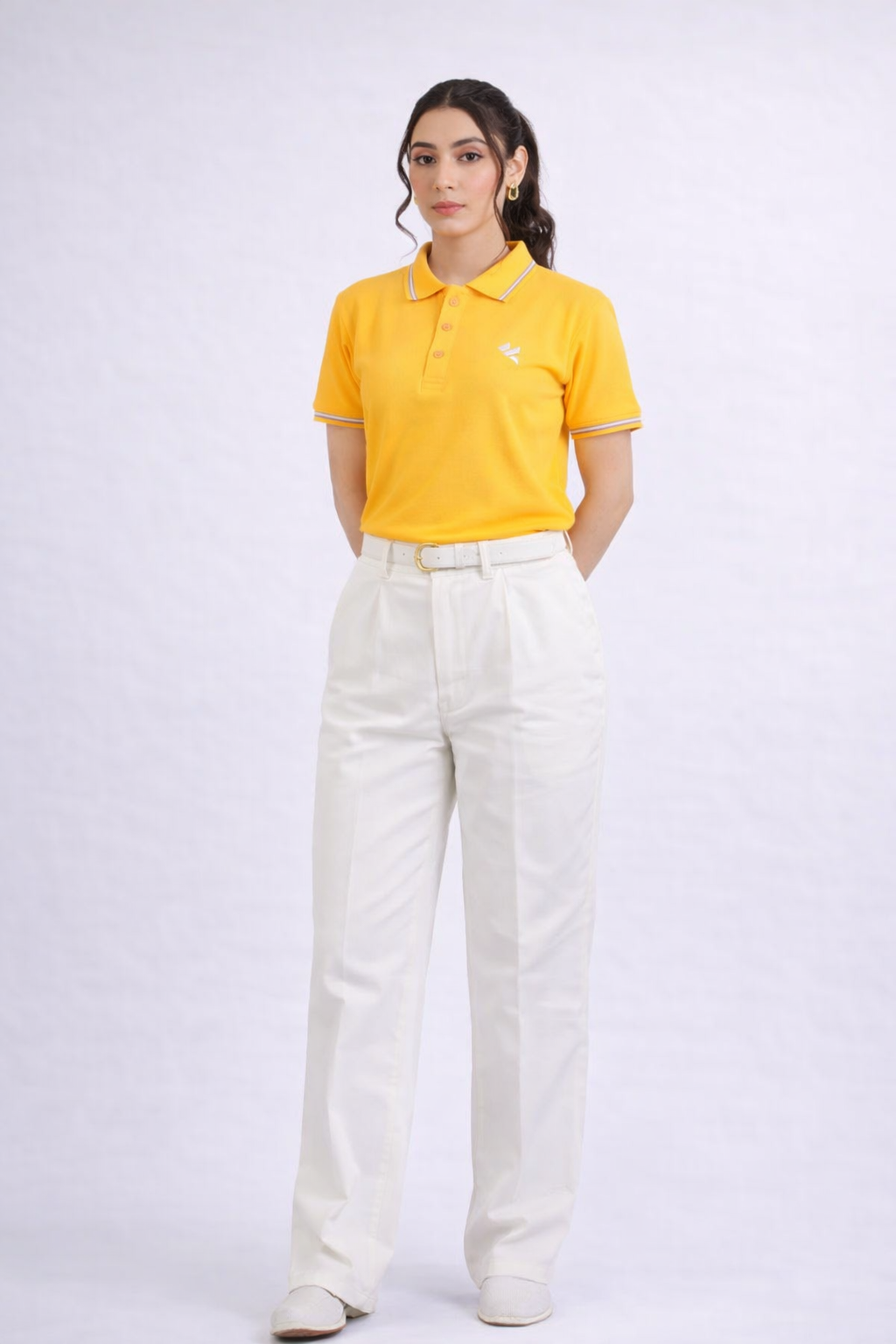 KF Mustard Yellow Polo Shirt - F