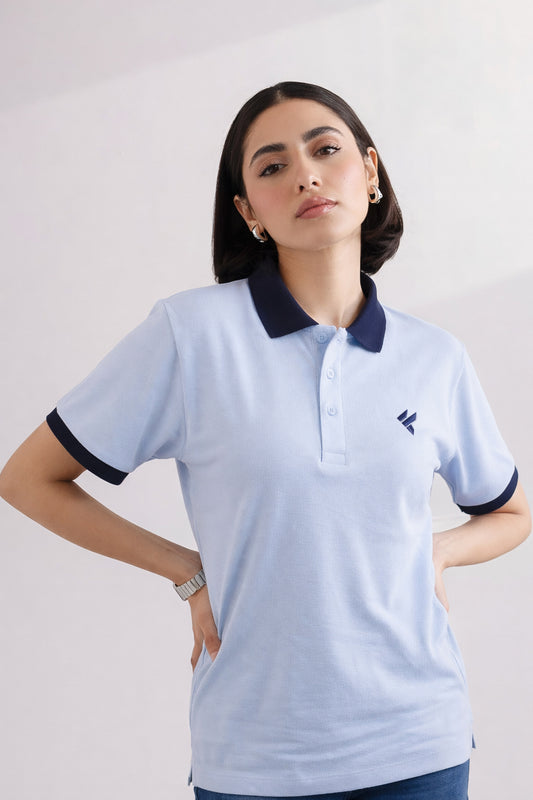 KF Sky Blue Polo Shirt - F