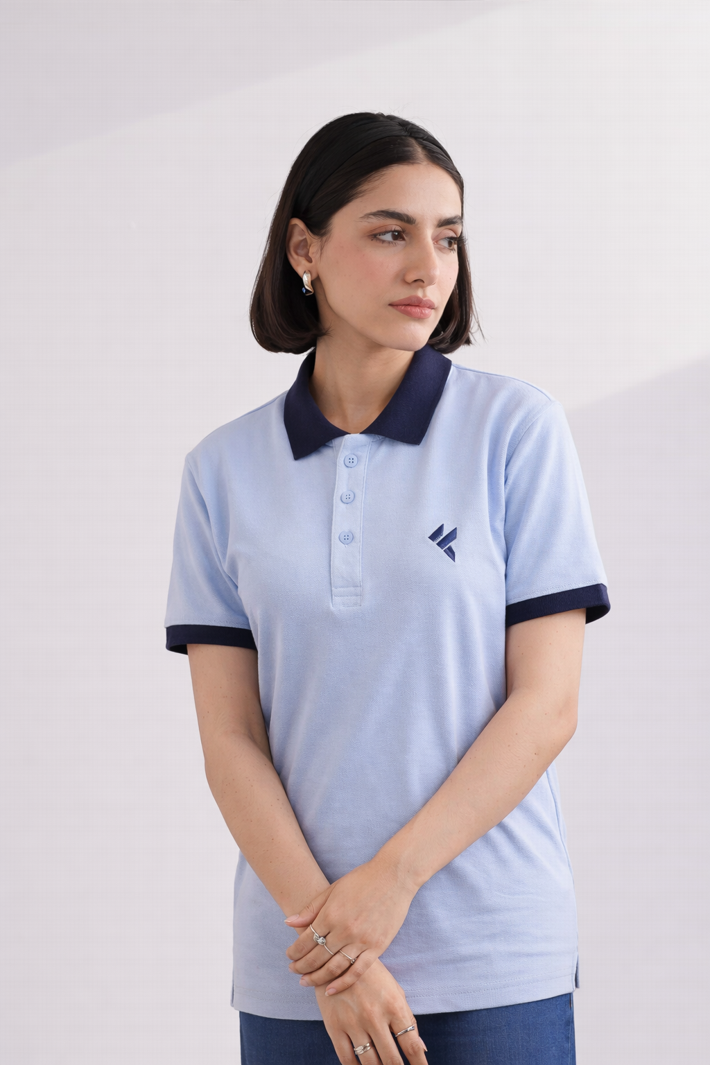 KF Sky Blue Polo Shirt - F