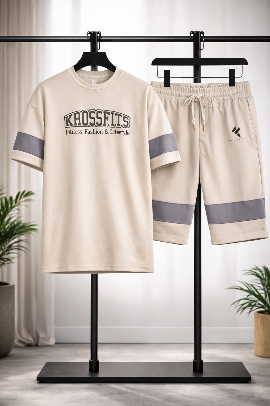 KF skin beige Shorts Dri-Fit Tracksuit - F