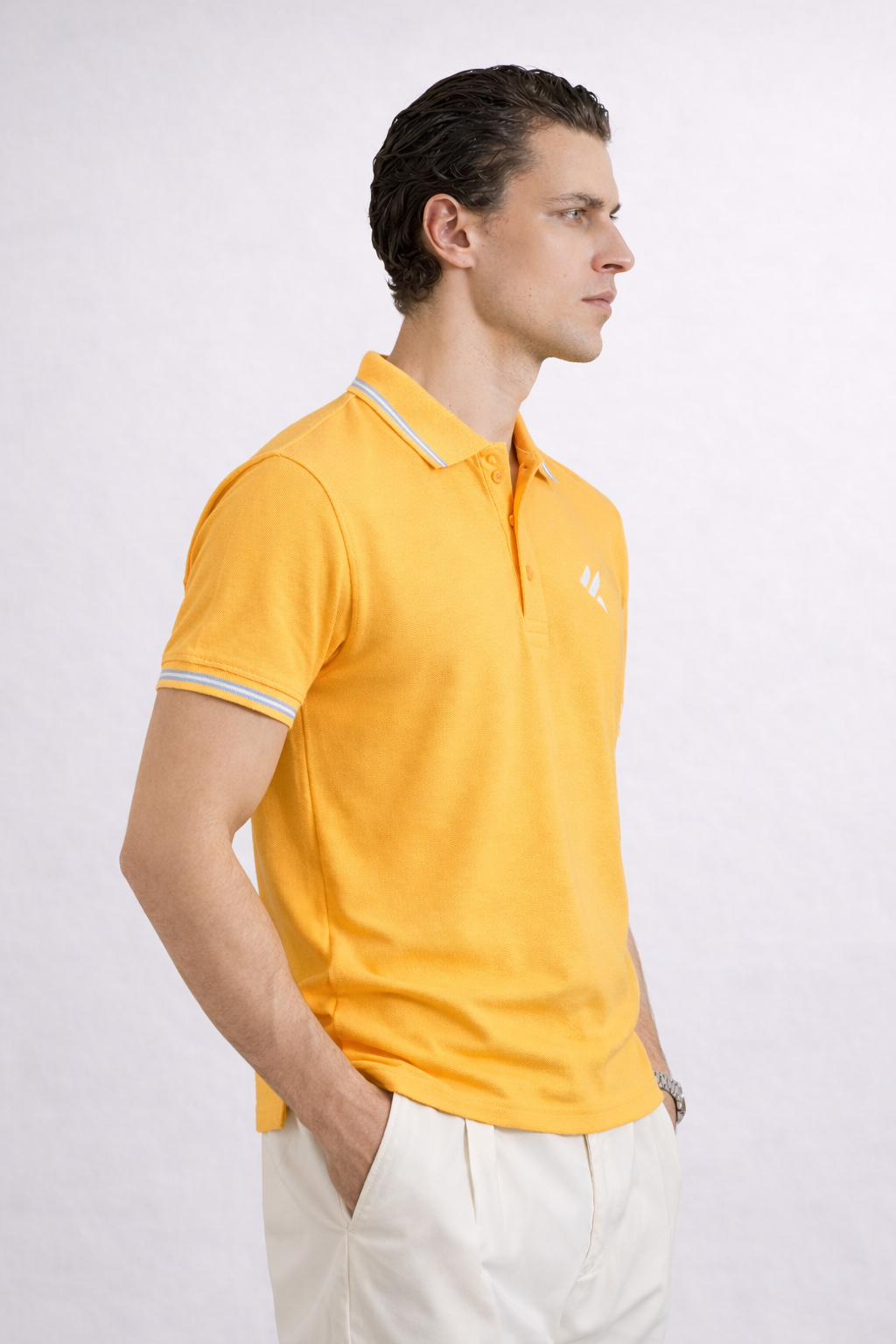 KF Mustard Yellow Polo Shirt