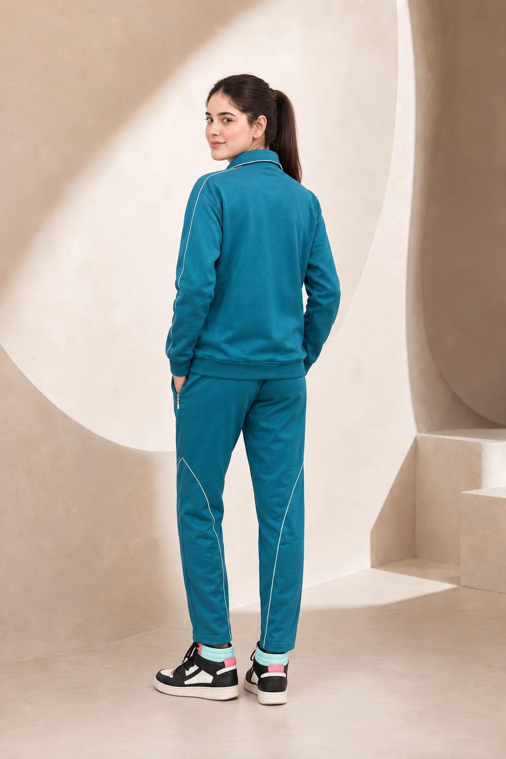 Lake Blue Tracksuit - Exclusive - F