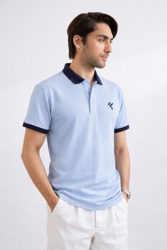KF Sky Blue Polo Shirt