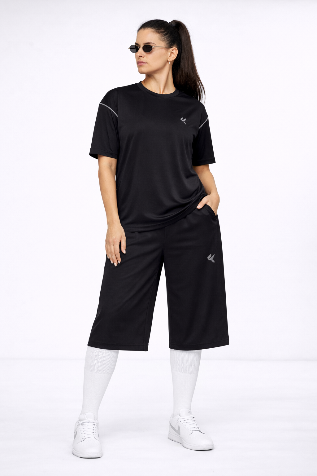 KF Black Shorts Dri-Fit Tracksuit - F