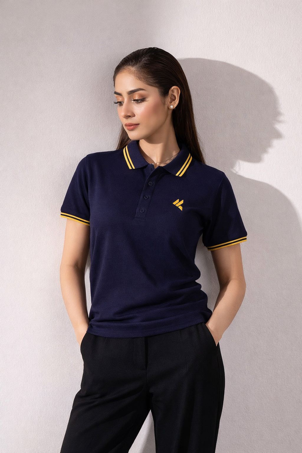 KF Navy Blue Polo Shirt - F