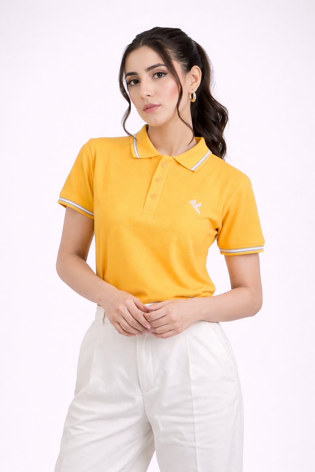 KF Mustard Yellow Polo Shirt - F