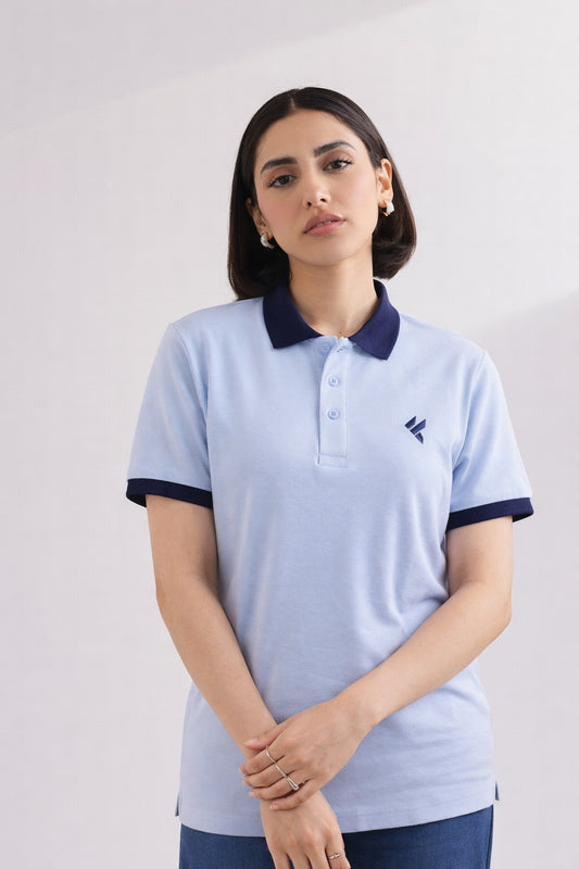 KF Sky Blue Polo Shirt - F