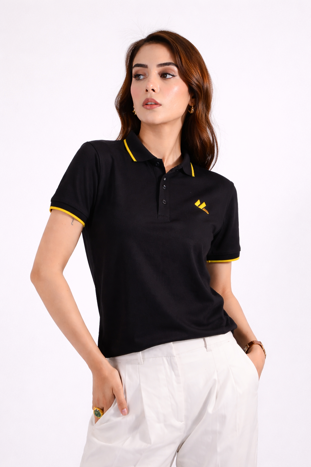 KF Black Polo Shirt - F