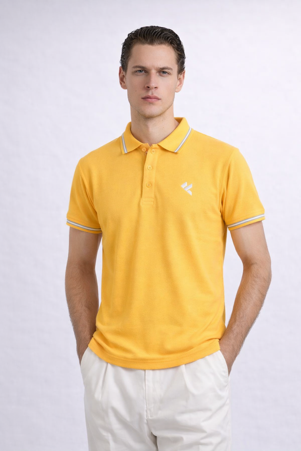 KF Mustard Yellow Polo Shirt