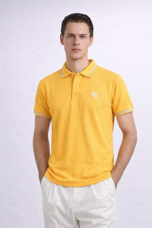 KF Mustard Yellow Polo Shirt